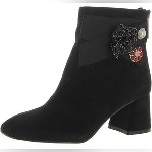 Nanette Nanette Lepore Black Suede River Bootie